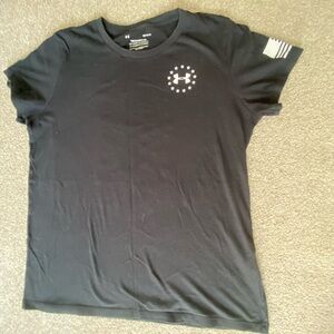 Under Armour Black T-Shirt with Logo